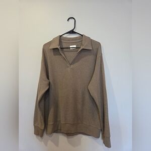 T X S BY THREAD & SUPPLY Caper Heather Sweater